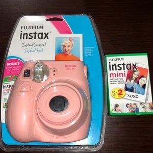 Instax mini7s pink